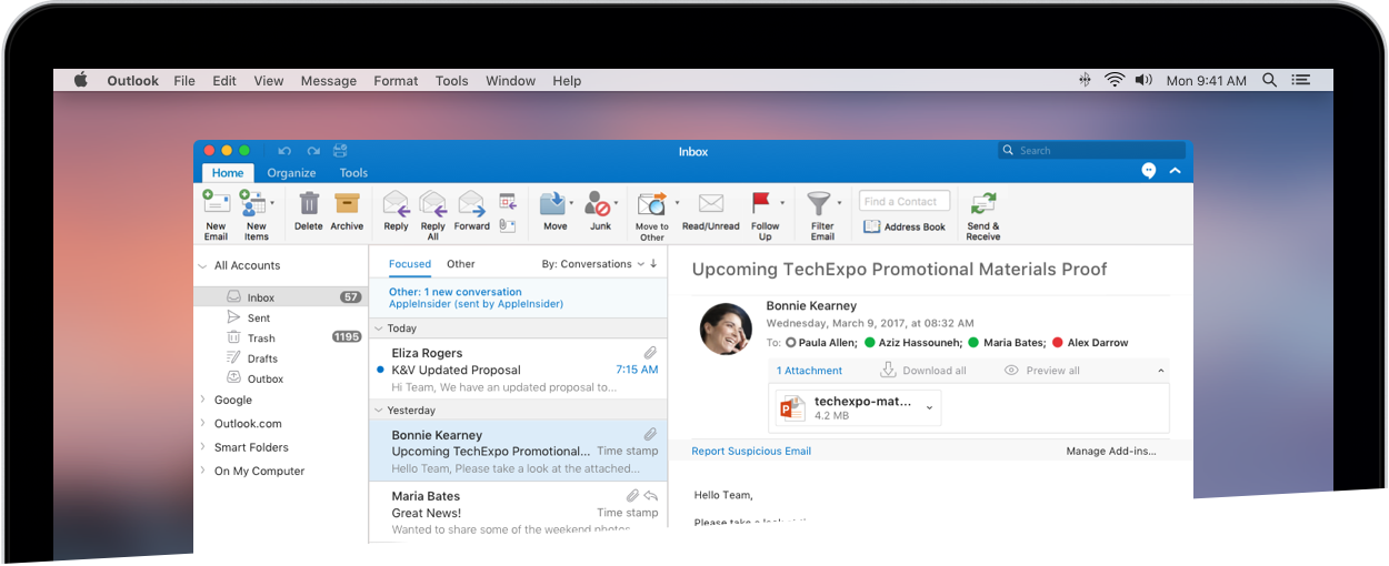 micrsooft 365 email app for mac